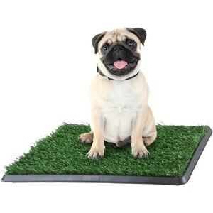 PETMAKER Dog Grass Pad 20x16 Indoor Puppy Potty Trainer – NEW Sealed Box